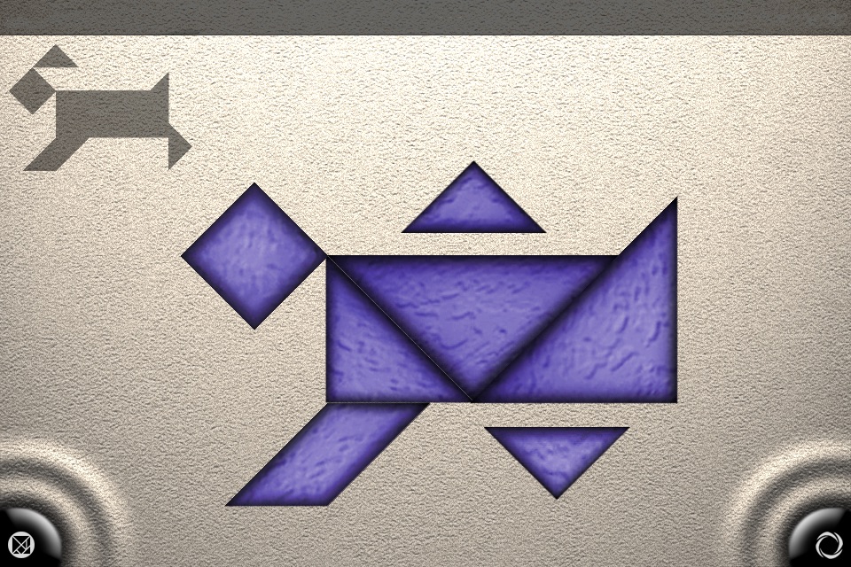 TanZen Free - Relaxing tangram puzzles screenshot 3