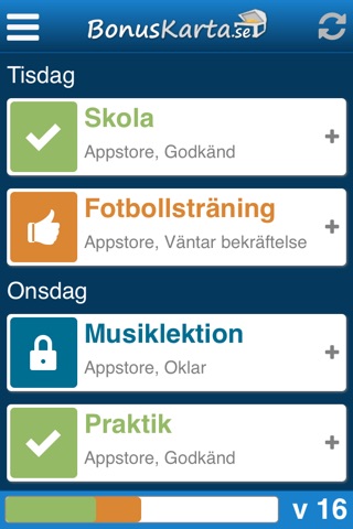 Bonuskarta Moderator screenshot 2