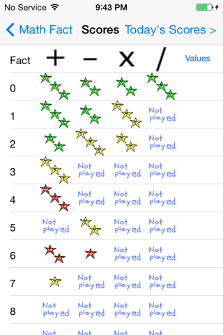 Math Fact screenshot 4