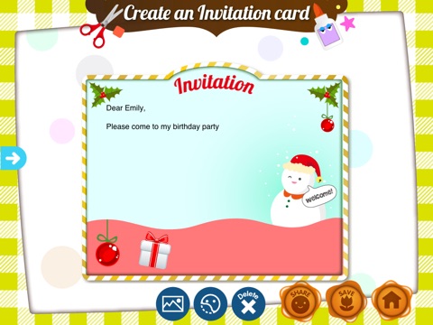 InvitationCard DIY screenshot 4