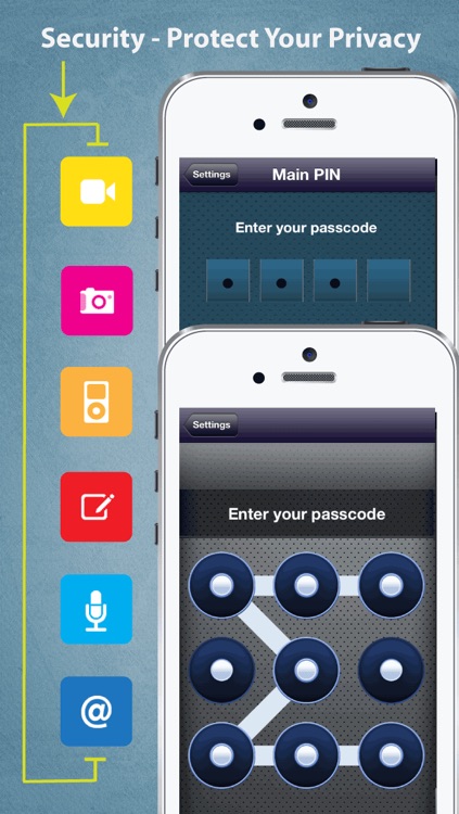 FotoWiz Pro - Personal privacy keeper to protect secret photos / movies, notes, contacts, audio memos plus voice recorder, documents viewer, videos / images downloader & private web browser screenshot-3