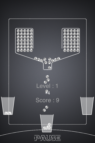 100 Falling Balls - Fill The Cups: mini arcade game edition screenshot 3