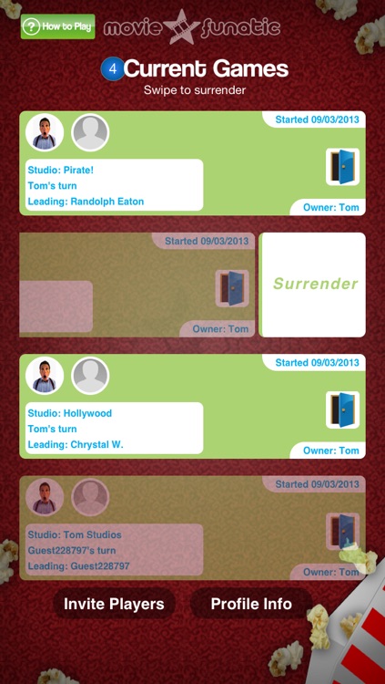 MovieFunatic - Free Multiplayer Social Movie Trivia Game