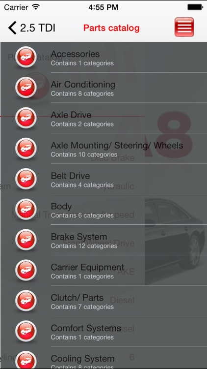 AutoParts Audi A8