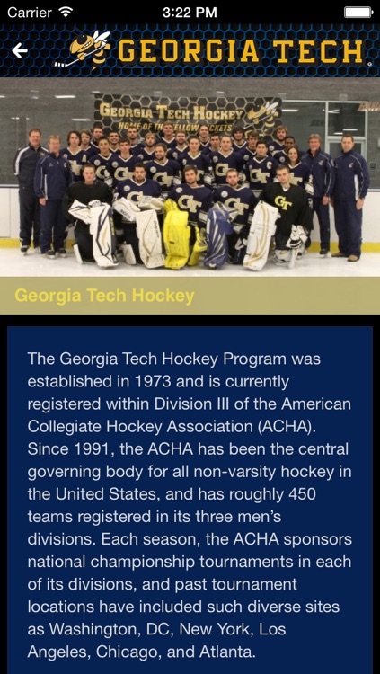 Georgia Tech Hockey screenshot-3