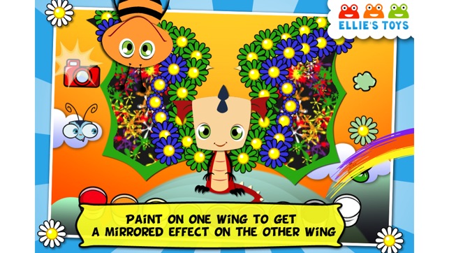 Ellie's Wings - Best Animal Coloring Game - Ads free & Safe (圖3)-速報App