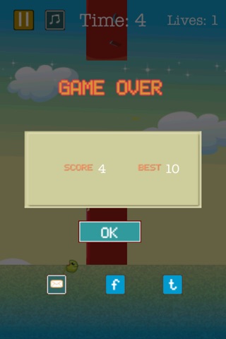 Flappy Turtle on JetPack Fly Mission screenshot 4