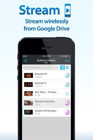 GoDocs Videos for Google Drive screenshot 2