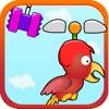 Zooming Parrot - One Touch Crossy Time Killer