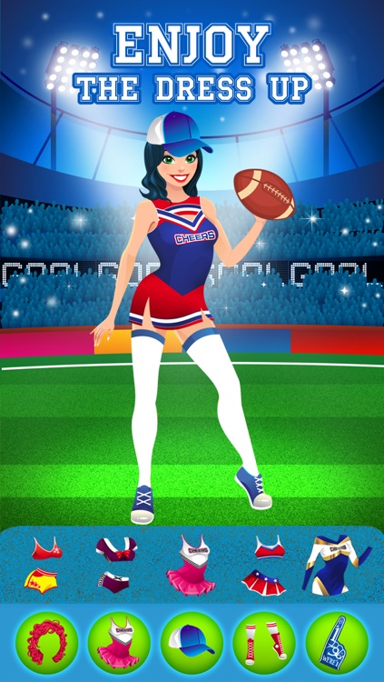 All Star Cheerleading - Stylish Dress Up Game For Girls