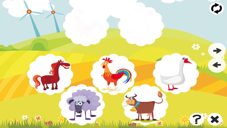 Animal Memorize! Learning and concentration game for children with farm animals screenshot-3