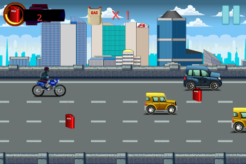 A Highway Motor-Cycle Enemy Assault : Super-Bike Shoot-ing Gun Strike Free screenshot 3