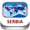 Serbia Guide & Map - Duncan Cartography