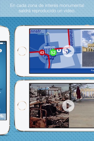 Berlín Barrio Gubernamental guía: Tour a pie, paseo multimedia GPS vídeo y audioguía, con mapa offline - SD screenshot 2