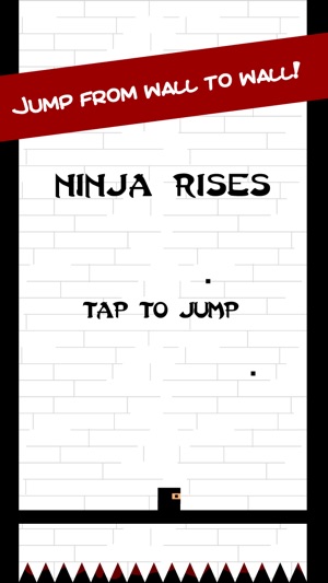 Bouncy Ninja Rises: Don't Touch The Blac