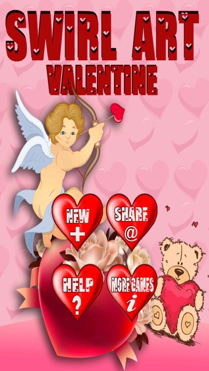 Sweet Swirl Art Valentine FREE- An Awesome Love Make Master Piece