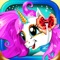 Little Pony Dress-Up Hair Salon - Baby Unicorn Make-up & Magical Make-over Game for Girls