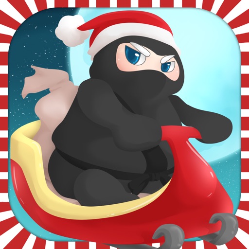 Racing Ninja Santa Claus - Fun Christmas Jumping Adventure Game For Kids And Girls PRO Icon