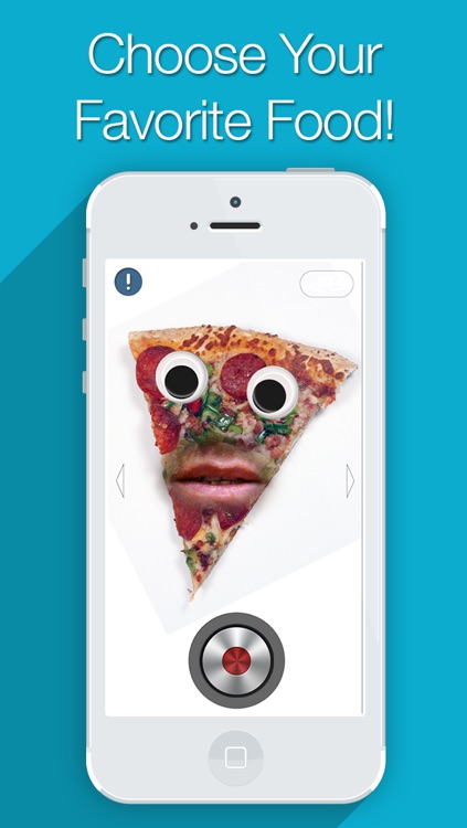 Talking Food Face Cam