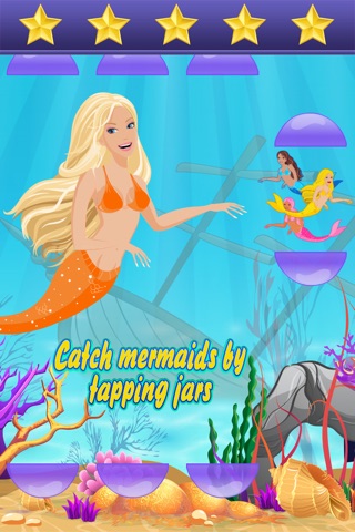 Mermaid Catch - A Pretty Ocean Girl Mermaids Vs. Crazy Bad Mutant Tropical Fish Sea Adventure Game screenshot 2
