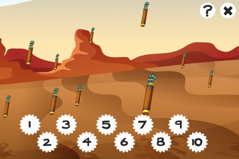 A Cowboy Counting game for children: Learn to count the numbers 1-10 screenshot 3
