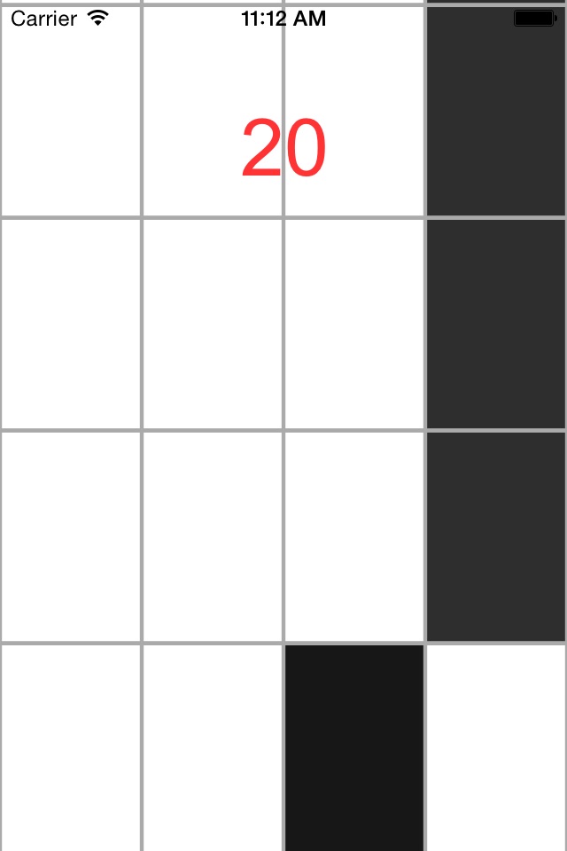 White Tiles- Don't touch white tiles screenshot 2