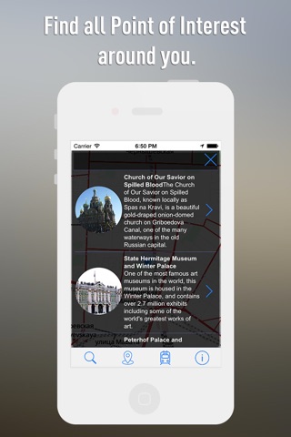 Offline Map St. Peterburg - Guide, Attractions and Transports screenshot 3