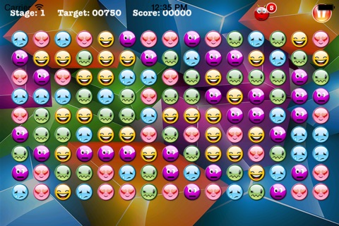 A Addictive Emoji Bubble Pop - Emoticons Matching Game screenshot 3