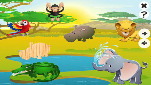 Animated Animal Puzzle For Babies and Small Children! Free K(圖2)-速報App