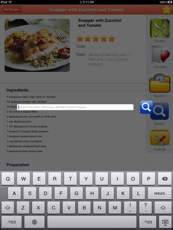 Recipes Books screenshot-4