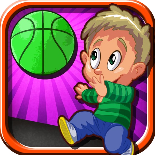 Baby Ball Toss Basketball Game for Kids Icon