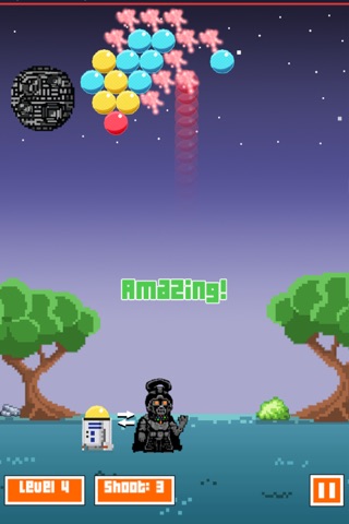 Dark Invader Bubble Shooter screenshot 3