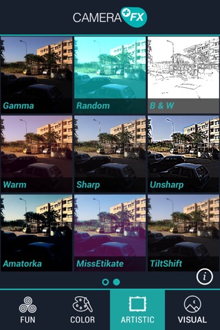CameraPlusFX - for Facebook, Instagram and Twitter screenshot 2