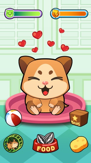 My Virtual Hamster ~ 可愛的動物遊戲(圖1)-速報App