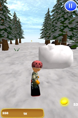 A Freestyle Snowboarder: Extreme 3D Snowboarding Game - Pro Edition screenshot 2