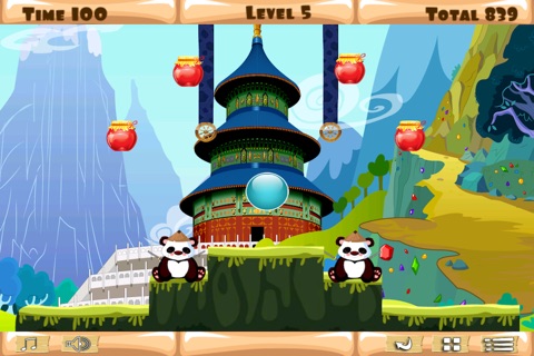 Panda Sensei- An Extreme Animal Ninja Swing and Collect Game screenshot 3