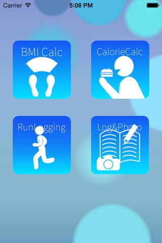 BMI / Calorie Calculator & Running Tracker for Diet Training Support with GIF animation | CalCalo Fitness Free screenshot 3