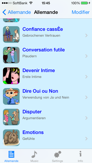 Allemand - Talking French to German Phrasebook + Translator(圖3)-速報App