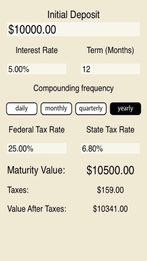 Bank Savings Deposit Calculator Free(圖2)-速報App