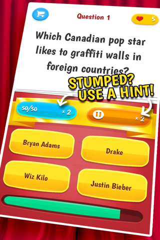 Celebrity Quiz – A Trivia Game Full Of Celebrity Gossip screenshot 4