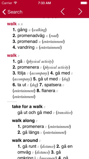 Swedish-English Dictionary from Accio(圖2)-速報App