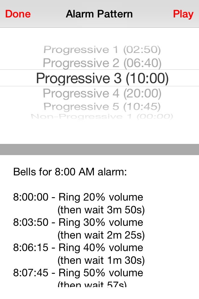 Progressive Alarm Clock screenshot 3