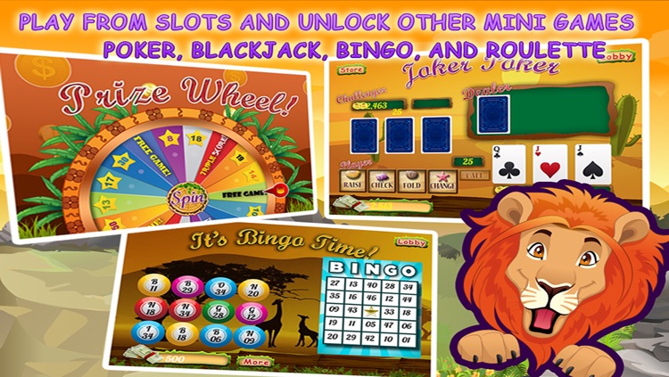 African Safari Slots Mega Casino - Hunt Wild Animals and Win Big 777 Jackpot Bonanza