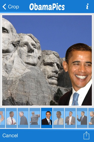 ObamaPics - Add Barack Obama to Your Photos screenshot 2
