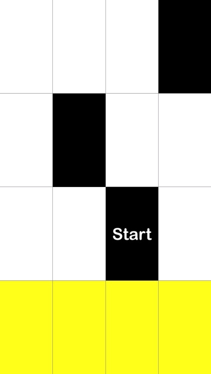 Tap Black Tiles, Avoid White Tiles