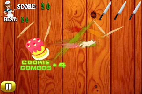 Ninja Chef Cookie Cutter - An Epic Dessert Slicing Mania screenshot 2