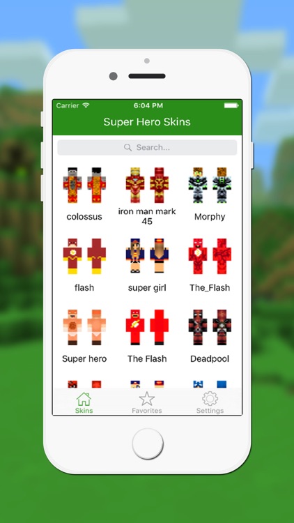 Best SuperHero Skins for Minecraft Pocket Edition