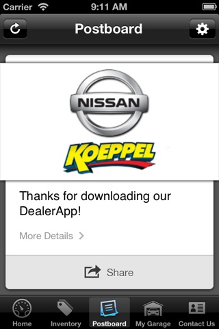 Koeppel Nissan screenshot 3