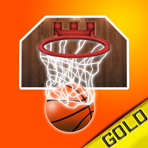 3 Points Long Shot : The Basket Ball Crazy Throw - Gold Edition icon