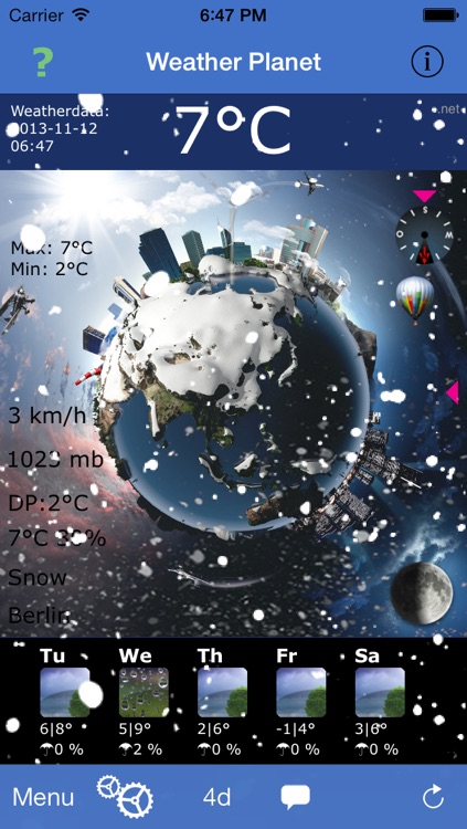 Weather Planet Lite screenshot-4
